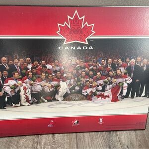 Team Canada Hockey Poster
